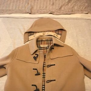 Burberry Toggle Wool Coat